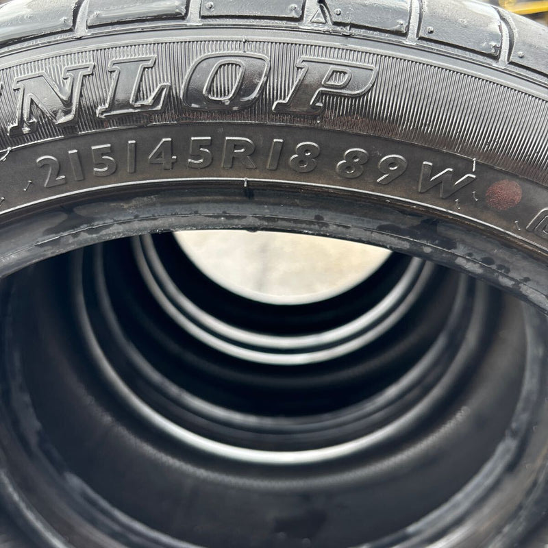 215/45R18 DUNLOP SP SPORT MAXX TT 2018年製　中古　激安美品　4本セット：21000円