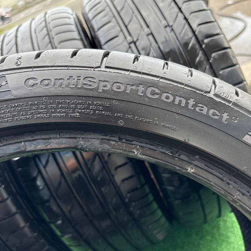 195/45R17 中古夏タイヤ CONTINENTAL　2021年UP 4本セット：18000円