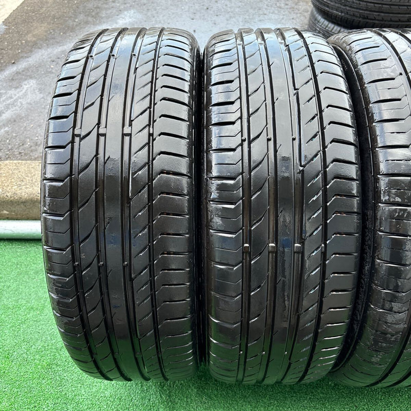 195/45R17 中古夏タイヤ CONTINENTAL　2021年UP 4本セット：18000円