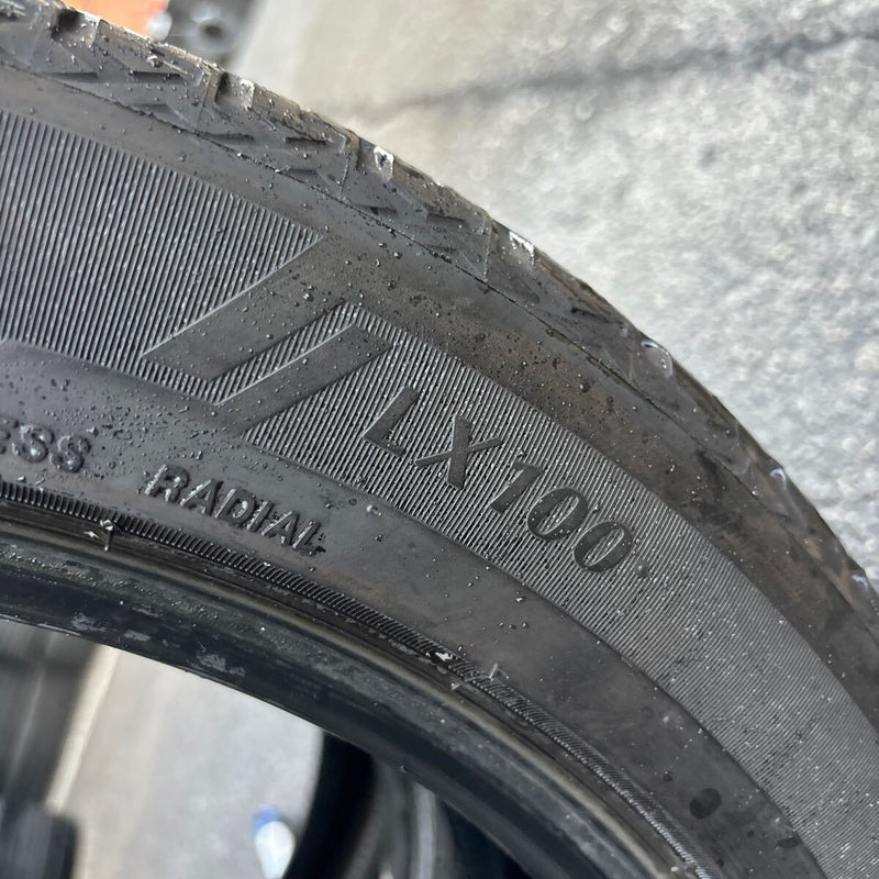 225/50R18 BRIDGESTONE ALENZA LX100 中古夏タイヤ　2022年製　激安美品　2本セット：11000円