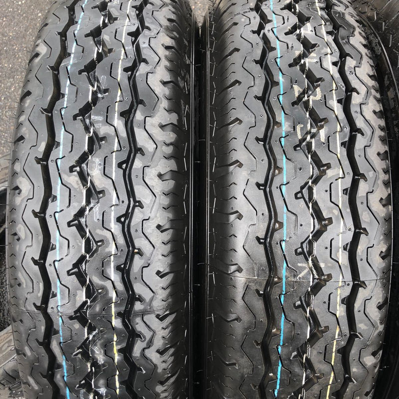 205/85R16 DUNLOP 117/115L, SP LT5, バリ溝　イボ付き　中古　激安美品　　4本セット:21000円