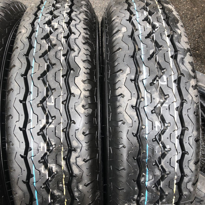 205/85R16 DUNLOP 117/115L, SP LT5, バリ溝　イボ付き　中古　激安美品　　4本セット:21000円