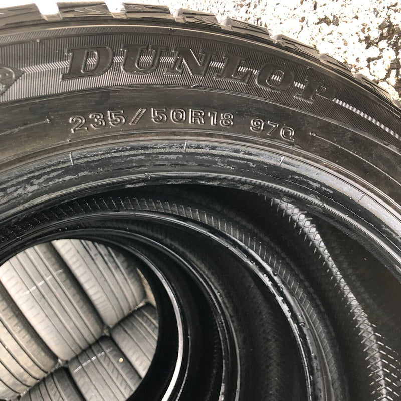 235/50R18 DUNLOP WINTER MAXX WM01 2019年製　中古スタッドレス　激安美品　4本セット：18000円