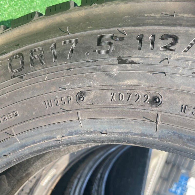 195/70R17.5 中古地山　ダンロップ　2022年　激安美品　　4本セット：24000円