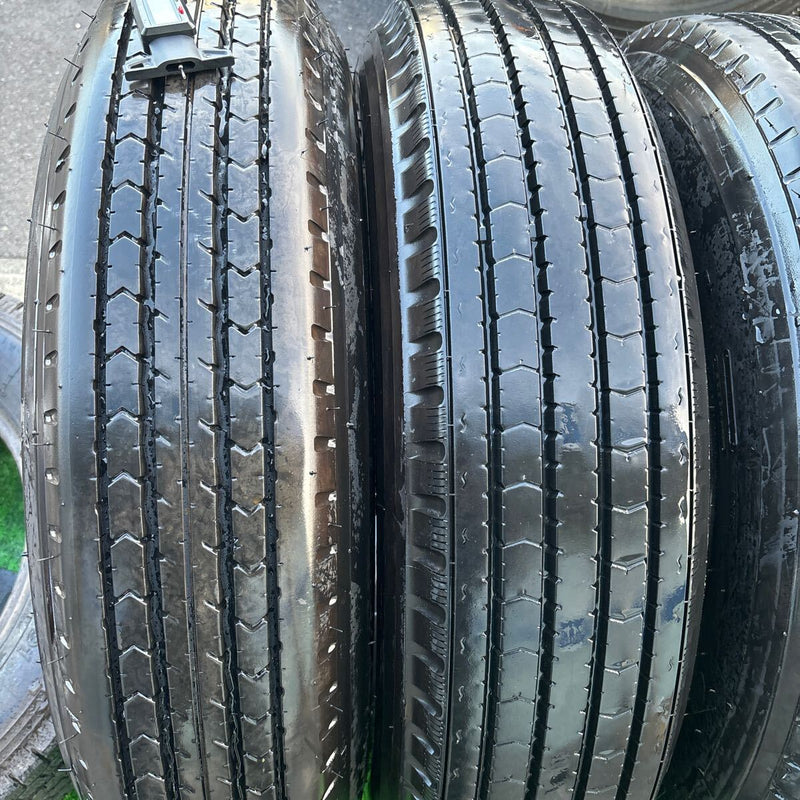 225/80R17.5 中古地山　ダンロップ/ブリヂストン　激安美品　　4本セット：19800円