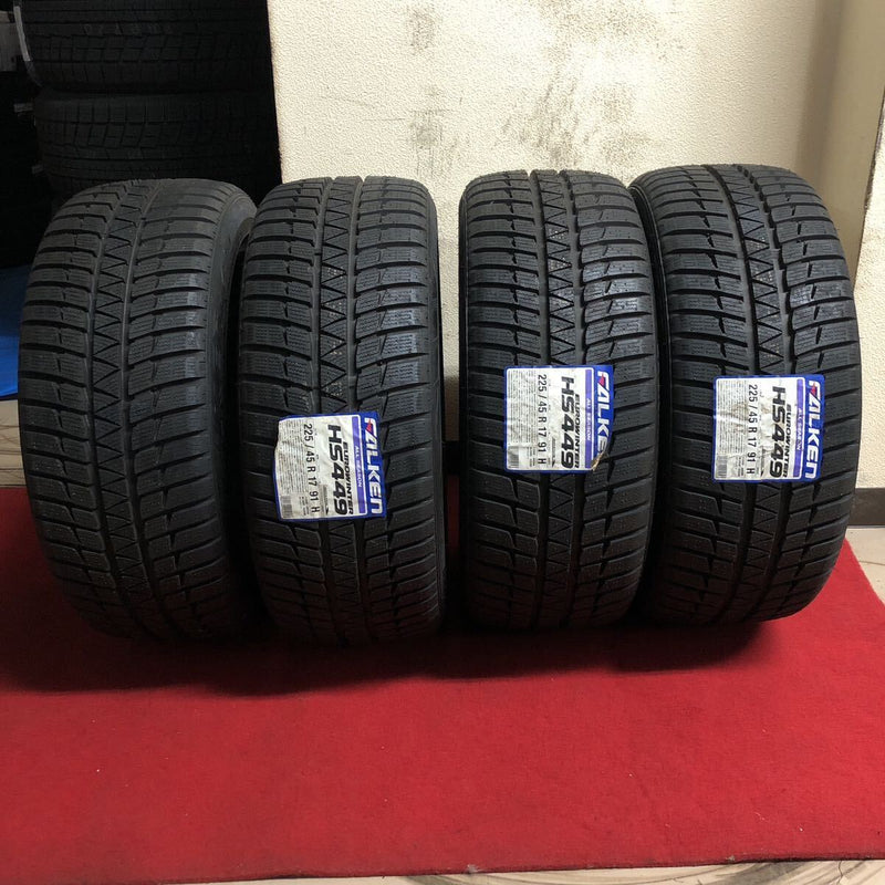 225/45R17 FALKEN オールシーズンタイヤ　　EUROWINTER HS449 未使用品　2019年製 4本セット：32000円