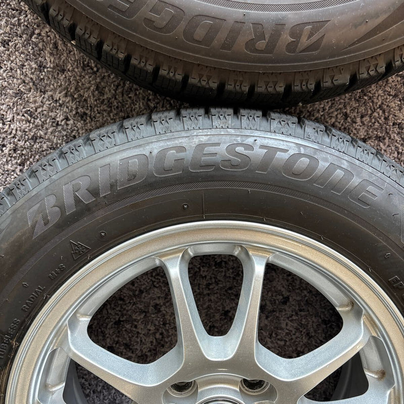 165/70R14 ホイール付き！中古スタッドレス　BRIDGESTONE VRX2 2021年製　4本セット:28000円