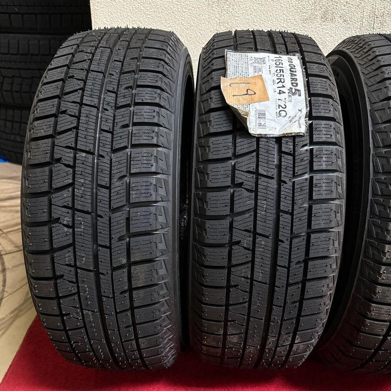 165/55R14 YOKOHAMA IG50PLUS 2019年製　スタッドレス　未使用品　4本セット:22000円