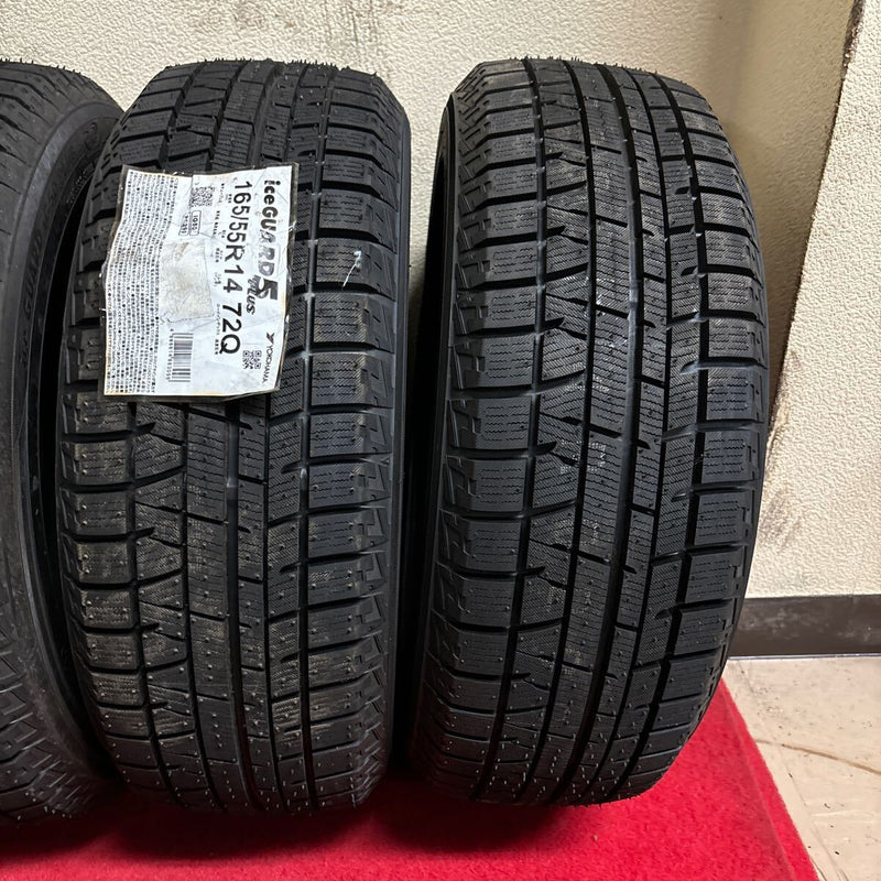 165/55R14 YOKOHAMA IG50PLUS 2019年製　スタッドレス　未使用品　4本セット:22000円