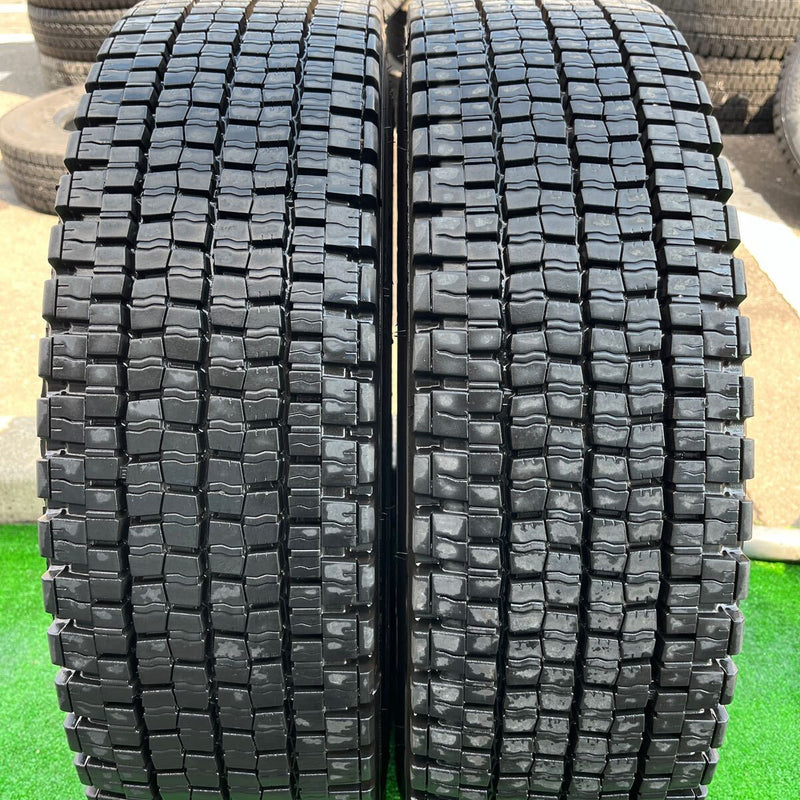 225/80R17.5 再生　中古スタッドレス　　激安美品　　2本セット：9500円