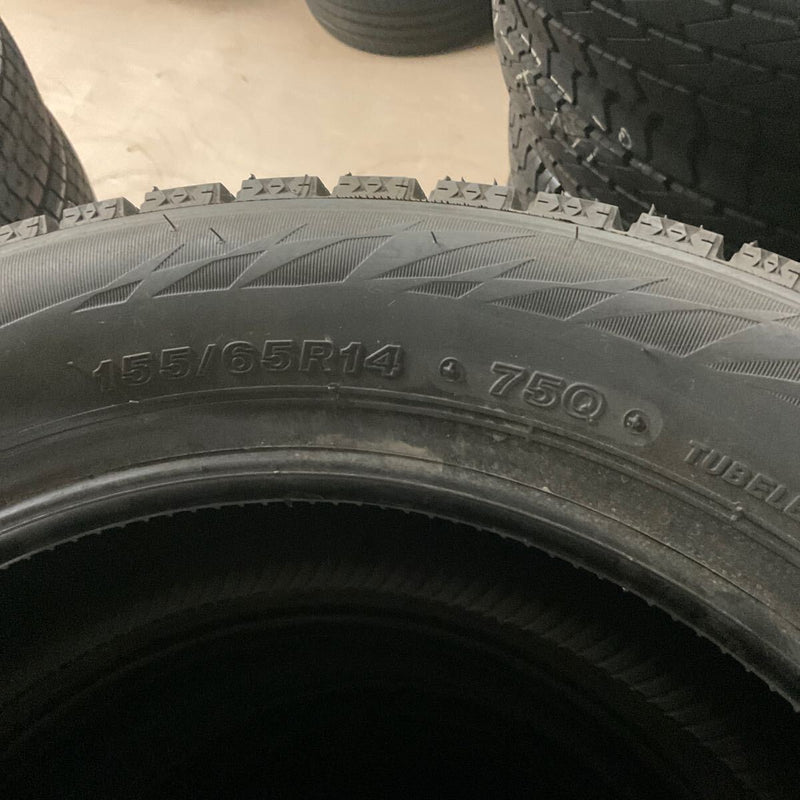 ブリヂストン 155/65R14 VRX2 新品　2023年製　スタッドレスタイヤ　4本セット：31000円