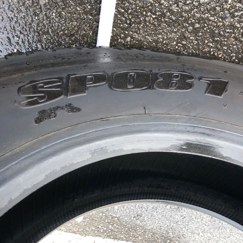 11R22.5 DUNLOP 14PR, SP081, 2020年製　　激安美品　1本:13000円