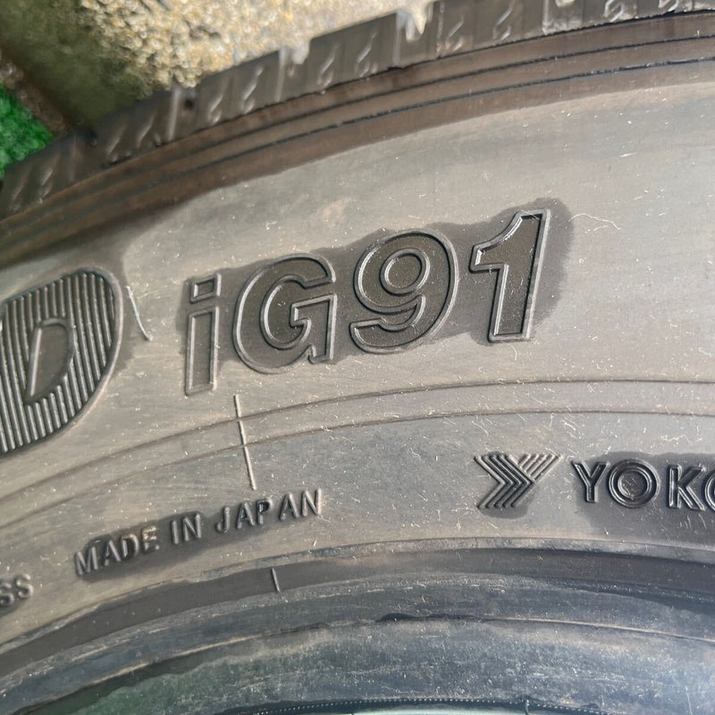 205/75R16 YOKOHAMA, IG91 中古スタッドレス　激安美品　　2本セット：9000円