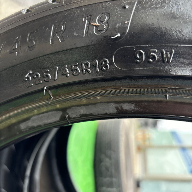 225/45R18 ミシュラン　PRIMACY4 中古　激安美品　2本セット：9000円