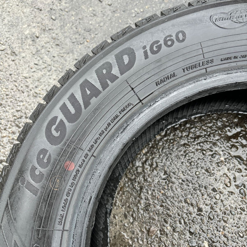 175/65R14 YOKOHAMA IG60 2022年製　中古スタッドレス　4本セット：12000円