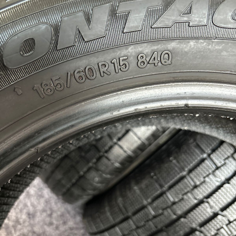 185/60R15 TOYO ICE FRONTAGE 中古スタッドレス　4本セット：16000円