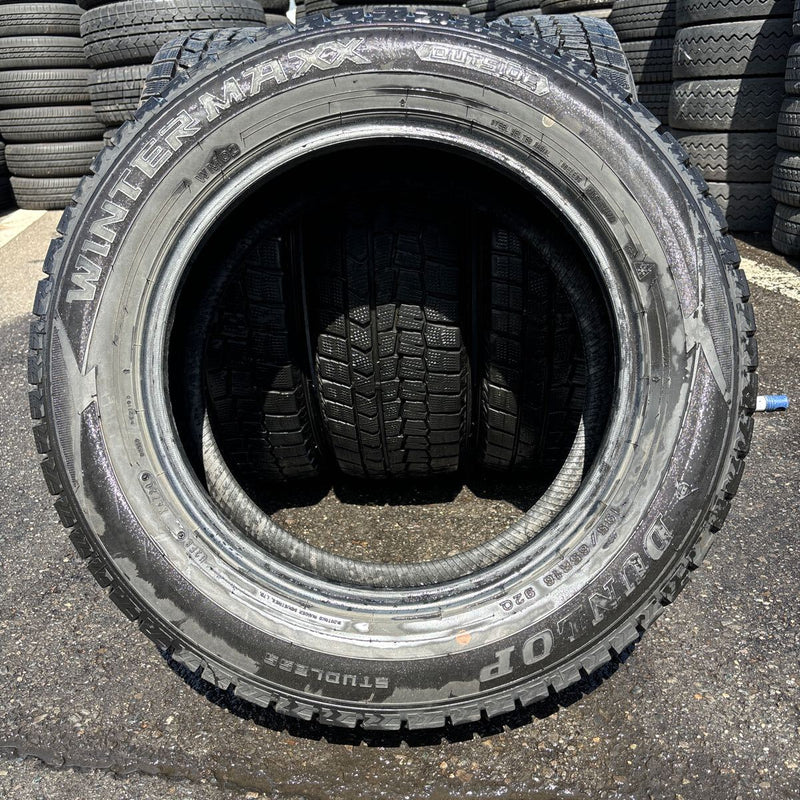 195/65R16 DUNLOP WM02, 2020年製　中古スタッドレス　激安美品　4本セット:20000円