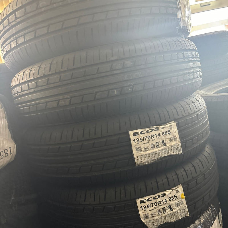 ヨコハマ185/70R14 ES31 年落ち未使用品 4本:23000円 未使用