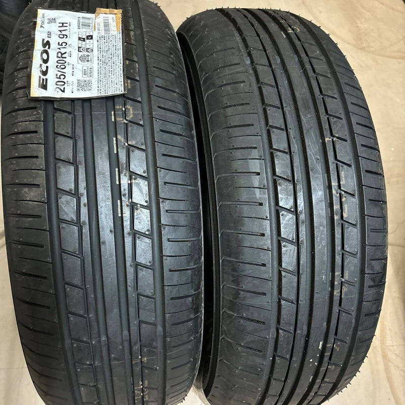 ヨコハマ 205/60R15 ES31 年落ち未使用品 2本:12000円 未使用