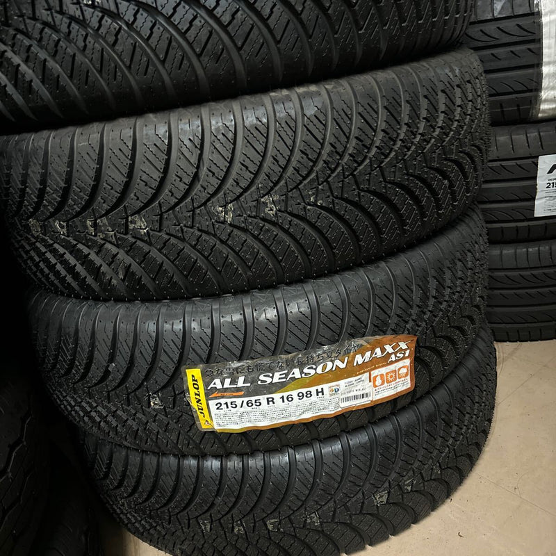 DUNLOP215/65R16オールシーズンタイヤ AS1 未使用品 4本:26000円 未使用