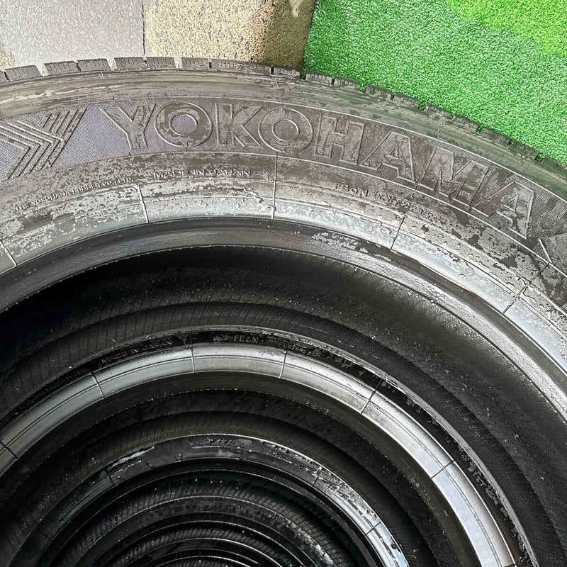 275/80R22.5 YOKOHAMA 151/148J, 903ZW, 中古地山　激安美品　8本セット：106500円