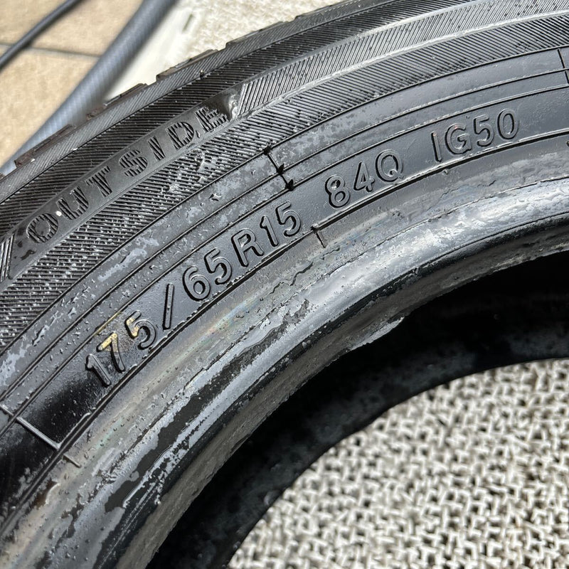 175/65R15 YOKOHAMA IG50PLUS 2020年製　中古スタッドレス　4本セット：16000円