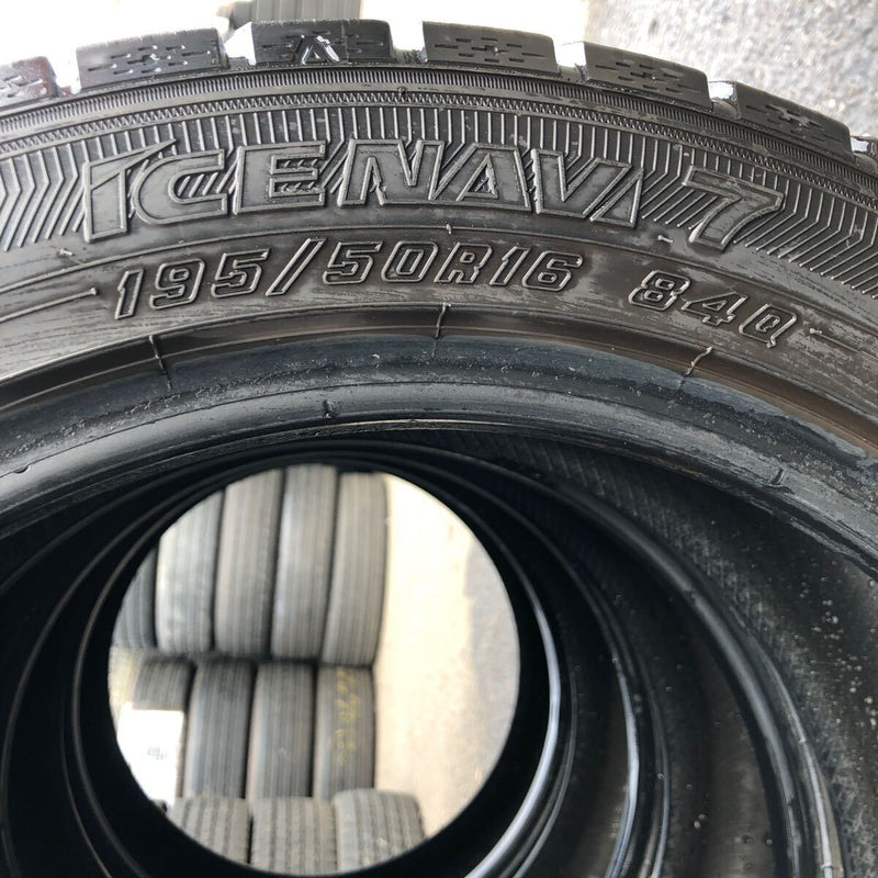 195/50R16 グッドイヤー　ICE NAVI7 中古スタッドレス　激安美品　4本セット:20000円