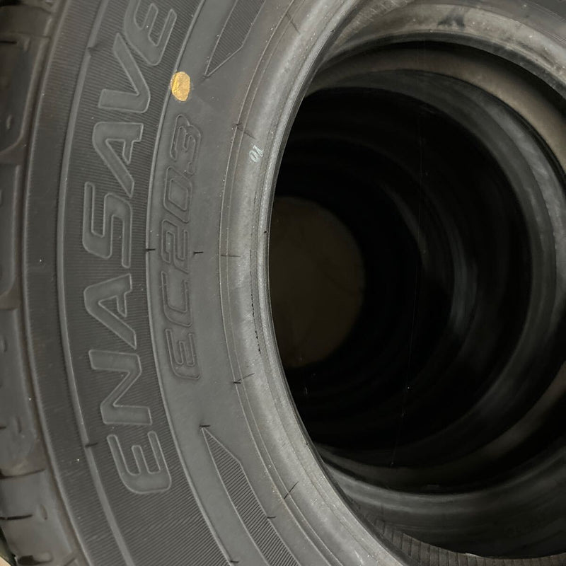 ダンロップ 205/65R15 EC203 年落ち未使用品 2本:11500円 未使用