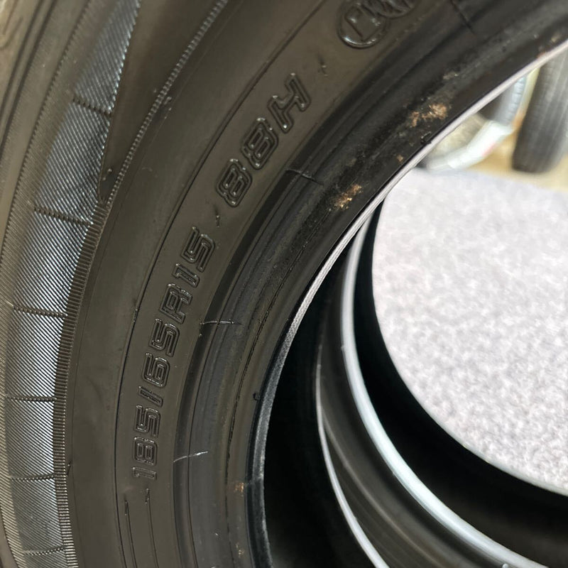 ダンロップ185/65R15 バリ溝 中古夏タイヤ 2本:9000円