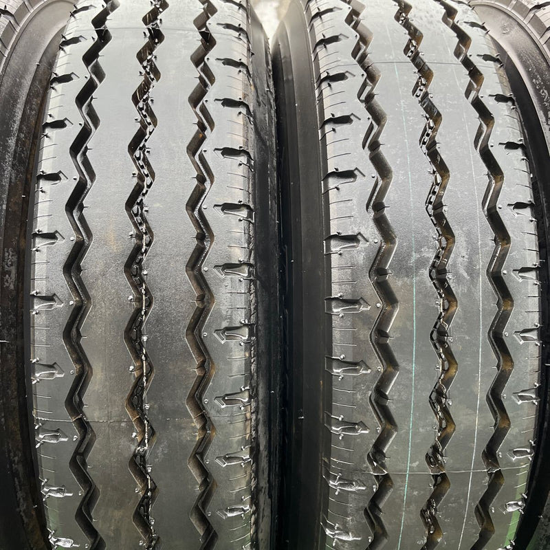 225/80R17.5 DUNLOP, SP524 ゲタ山　イボ付　激安美品　　6本セット：41000円