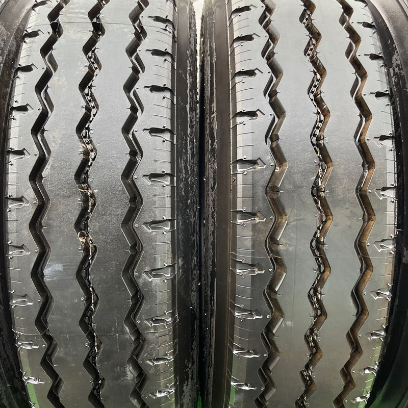 225/80R17.5 DUNLOP, SP524 ゲタ山　イボ付　激安美品　　6本セット：41000円