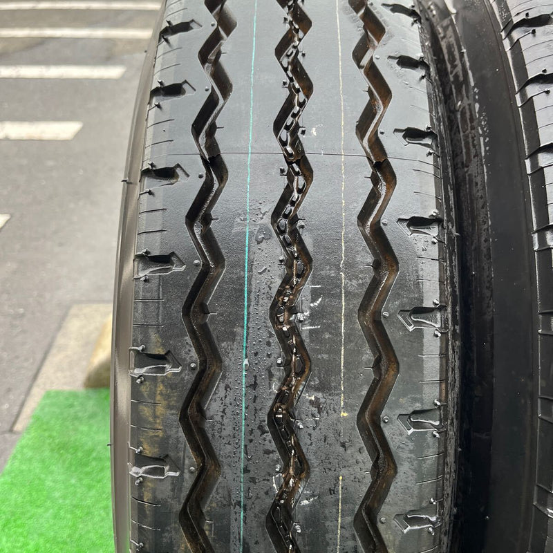 225/80R17.5 DUNLOP, SP524 ゲタ山　イボ付　激安美品　　6本セット：41000円