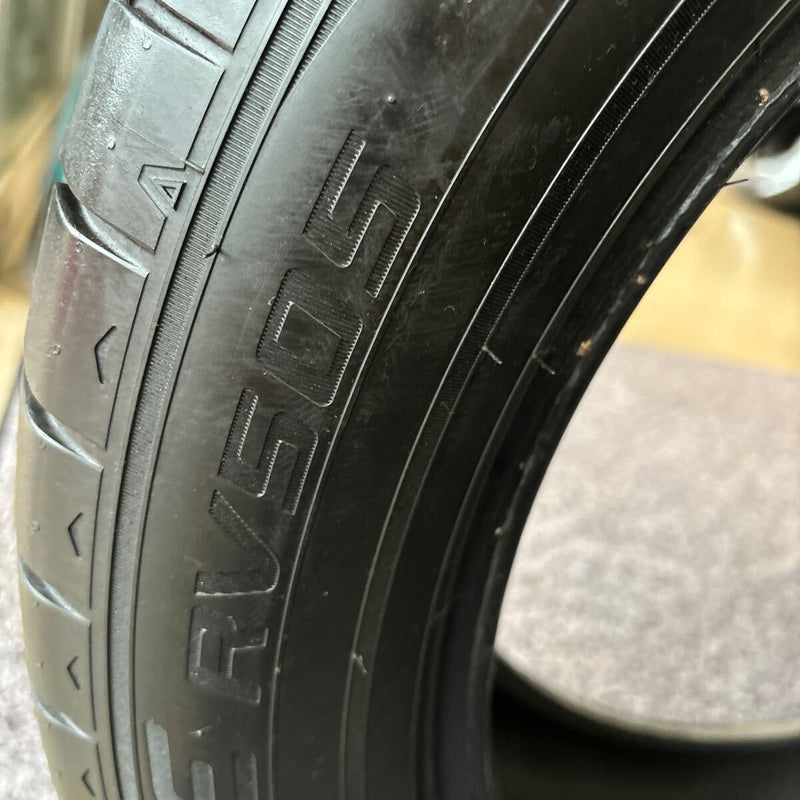 DUNLOP 225/55R18 RV504・RV505 各2本 中古夏タイヤ 4本セット:22000円