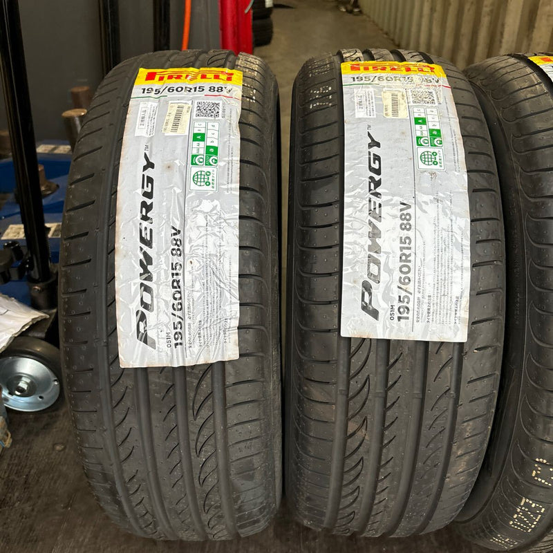 195/60R15 PIRELLI POWERGY 未使用品　夏タイヤ　4本セット：32000円