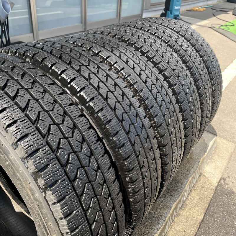 195/85R16 LT　ブリヂストン　地山/再生　2022年UP 激安美品　　6本セット: 27000円