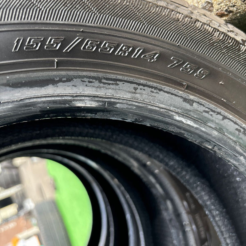 155/65R14 グッドイヤー　2022年製　激安美品　4本セット:12000円