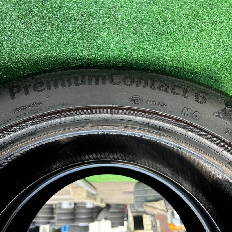 245/45R18 コンチネンタル　PremiumContact6, 2021年製　激安美品　2本セット:10000円