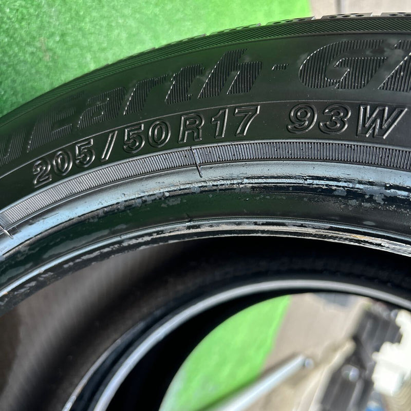 205/50R17 YOKOHAMA BluEarth-GT AE51, 2022年製　激安美品　2本セット:12000円