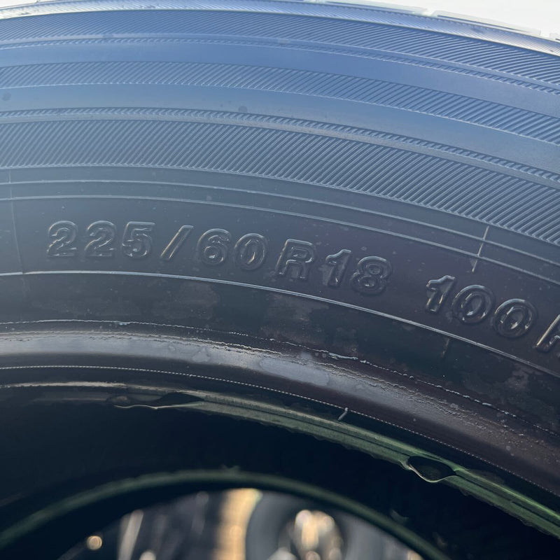 225/60R18 ヨコハマXT AE51 中古夏タイヤ 2022年 2本:11000円