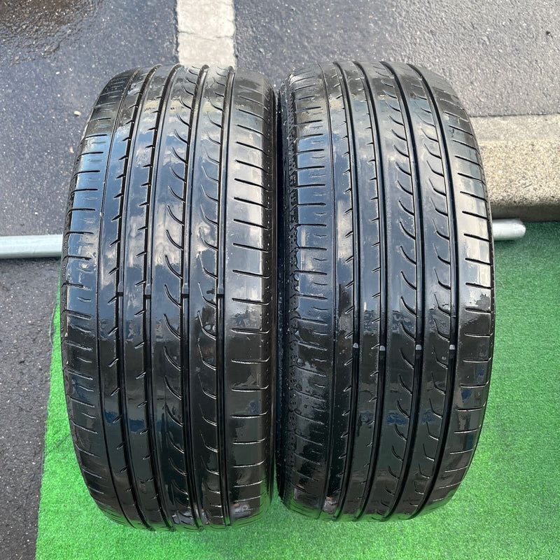 225/55R18 ヨコハマ RV-02 中古夏タイヤ 2020年 2本:10000円