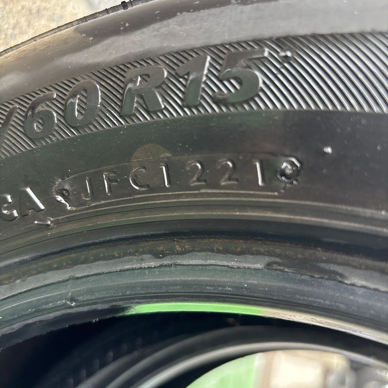 185/60R15 BRIDGESTONE NEXTRY 2021年製　激安美品　2本セット:8000円