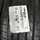 215/60R16 ほぼ新品　YOKOHAMA 中古夏タイヤ　4本セット：18000円