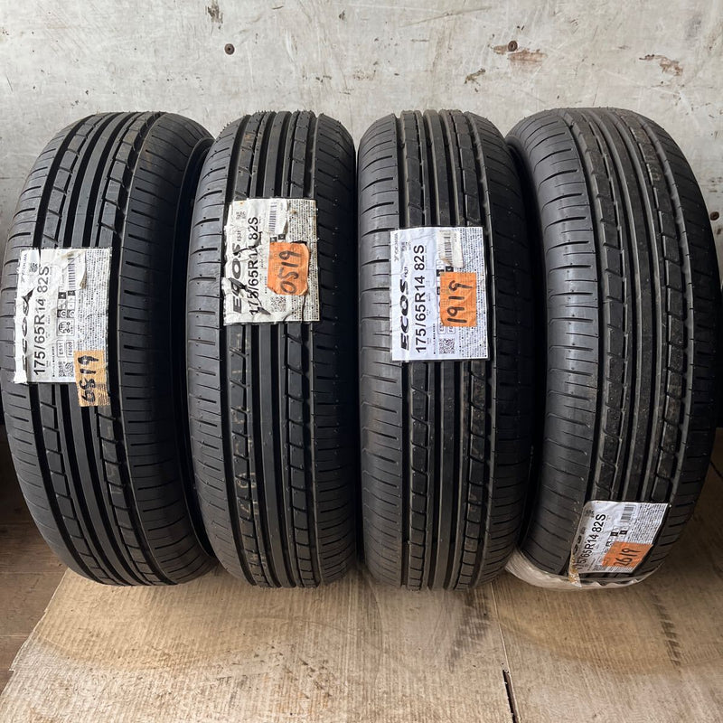 175/65R14 YOKOHAMA, エコス　ES31　激安美品　4本セット：16000円