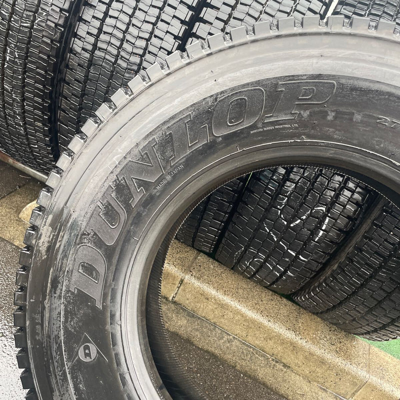 275/80R22.5 中古地山　ダンロップ　激安美品　8本セット：128000円