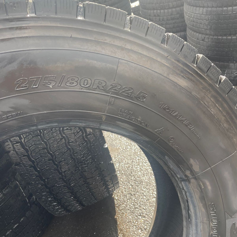 275/80R22.5 中古地山　ヨコハマ　激安美品　2本セット：32000円