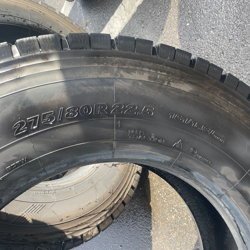 275/80R22.5 中古地山　ヨコハマ　激安美品　2本セット：32000円