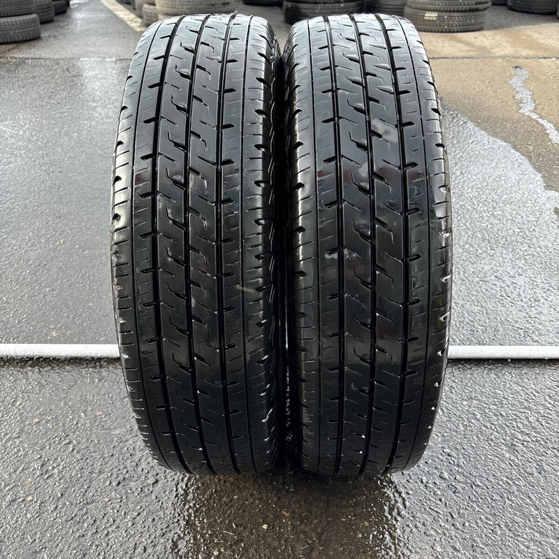 195/80R15 107/105LT BRIDGESTONE,　中古スタッドレス　激安美品　2本セット：8000円