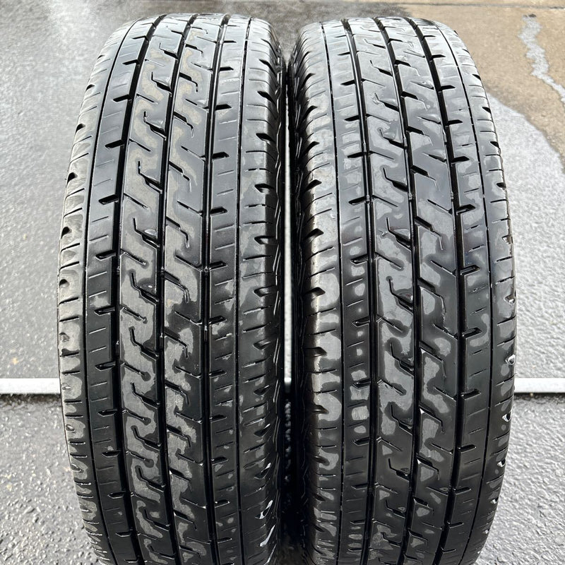 195/80R15 107/105LT BRIDGESTONE,　中古スタッドレス　激安美品　2本セット：8000円