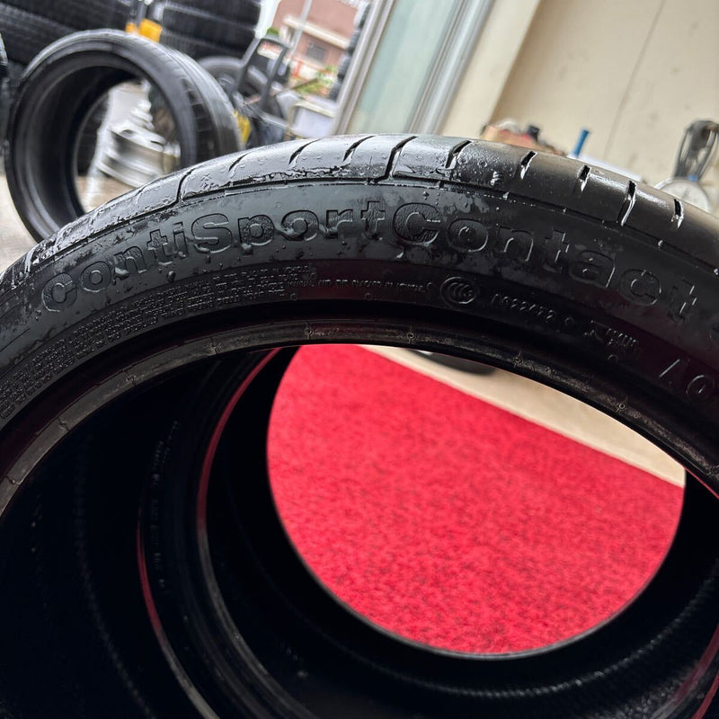 コンチネンタル245/40R18 中古夏タイヤ 2本セット:9500円