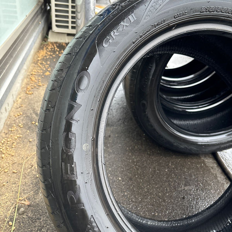 215/55R17 激安美品　BRIDGESTONE 4本セット：18000円